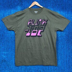 Blink-182 Green Rock T-Shirt Size Extra Large
